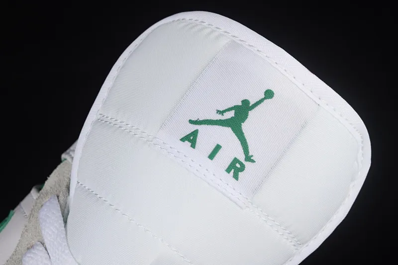 All categories Air Jordan Jordan series basketball shoes Air Jordan 1 Mid Air Jordan 1 Mid AJ1 Joe 1 meter white green mid-top cultural basketball shoes DC9294-103